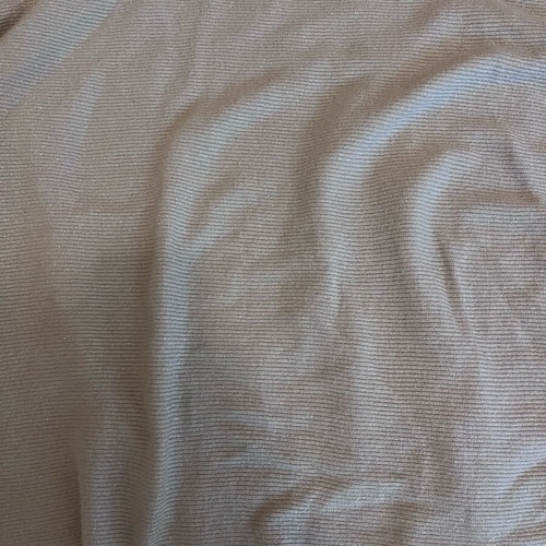 Long beige pullover with rhinestones like new, size L