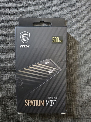 MSI Spatium M371 SSD 500GB M.2 new