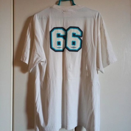 Umbro white short-sleeve shirt new with number 66 print, size S/M