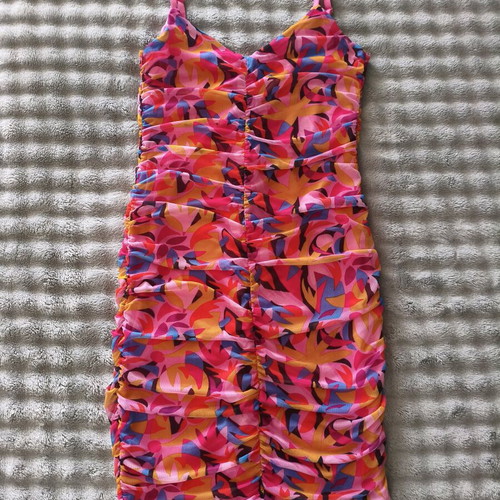 Sinsay dress multicolored like new, size L