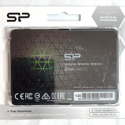 Silicon Power S56 120Gb SATA3 2.5" SSD new sealed
