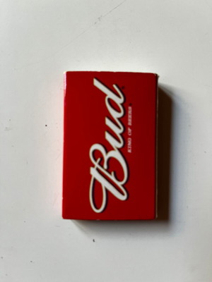 Bud Beer Matchbox used