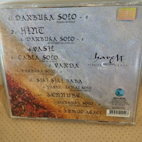 Harem Rhythm Colour CD used, folk