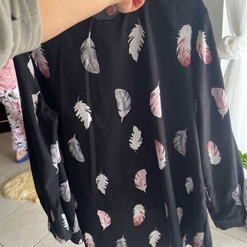 Shein shirt XL like new, black and white