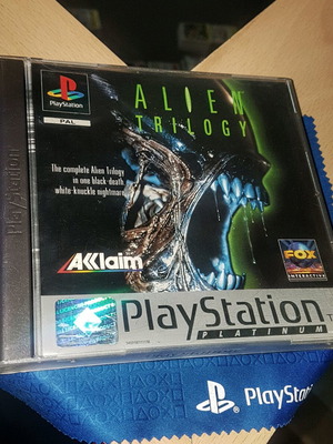 Alien Trilogy PS1 used, English version, good condition