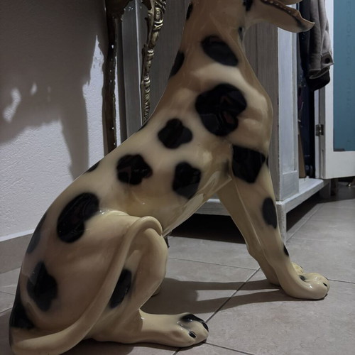 Porcelain dog like new