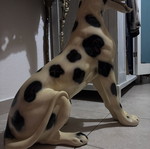 Porcelain dog like new