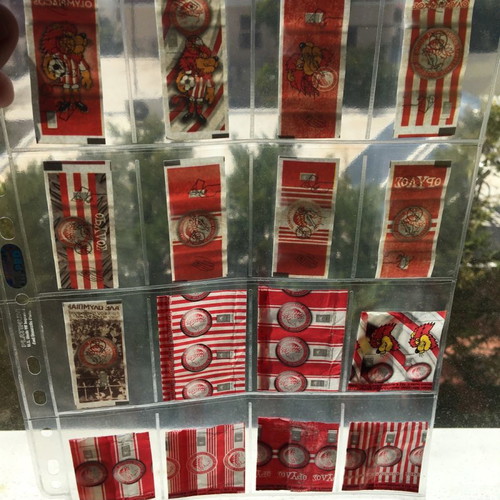 Olympiacos sticker tattoo paper collection new