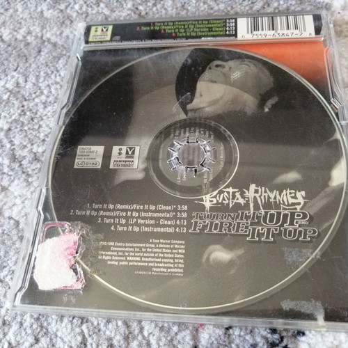 Busta Rhymes Turn It Up (Remix) / Fire It Up CD-Single used