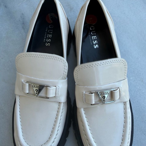 Guess loafers new, beige, size 38