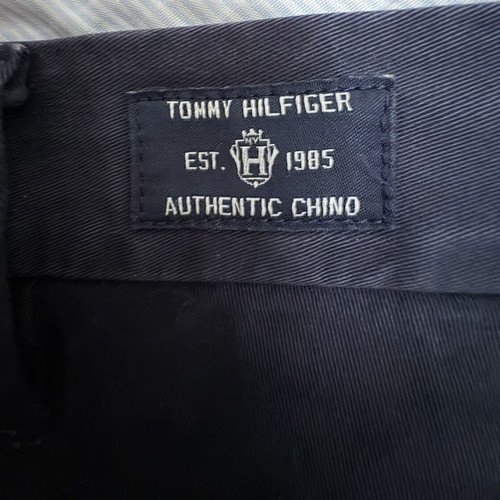 Tommy Hilfiger men's straight fit pants dark blue like new, size 30/34