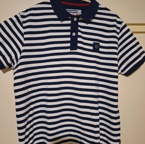 Ανδρική μπλούζα Navy & Green