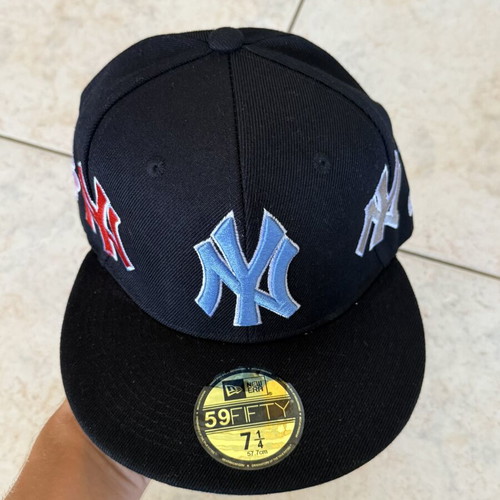 NY Hat handmade custom, brand new, colorful size 58