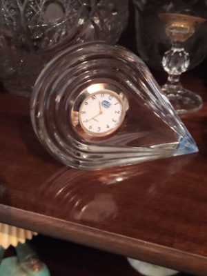 Bohemian crystal clock new