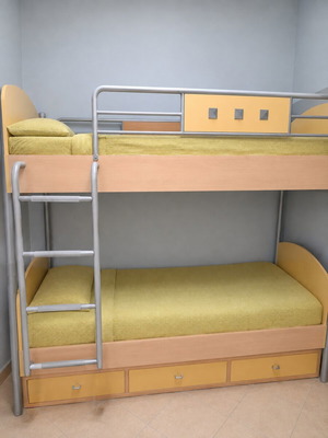 Cilek bunk bed with drawer, mattress included