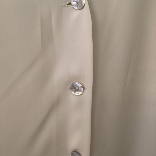 Mia sleeveless blouse like new, size 48, white