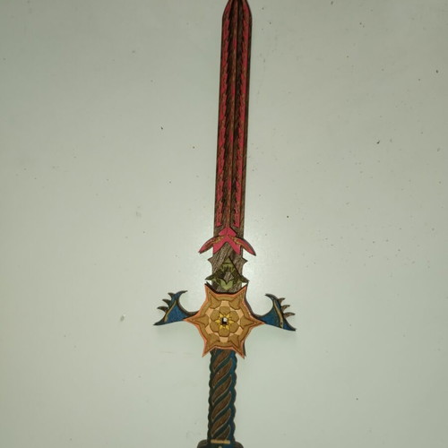 Wooden decorative sword, 10cm, custom order