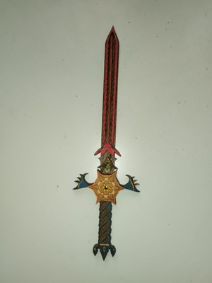 Wooden decorative sword, 10cm, custom order