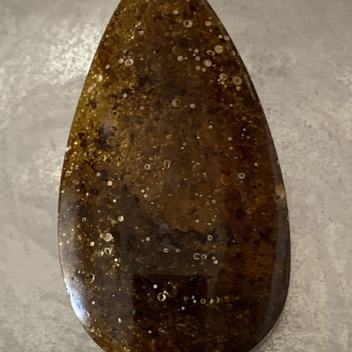 Natural Baltic Amber Cognac 4.3g Cabochon