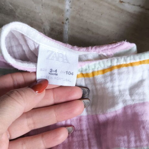 One-piece kids romper shorts Zara 104 cm 3-4 years like new