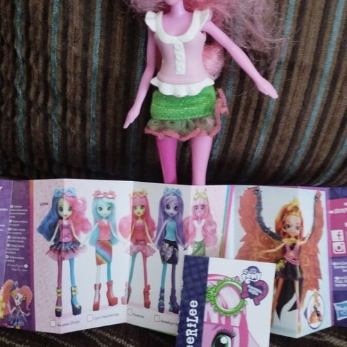 My Little Pony Cheerilee Rainbow Rocks Equestria Girls doll with original clothes