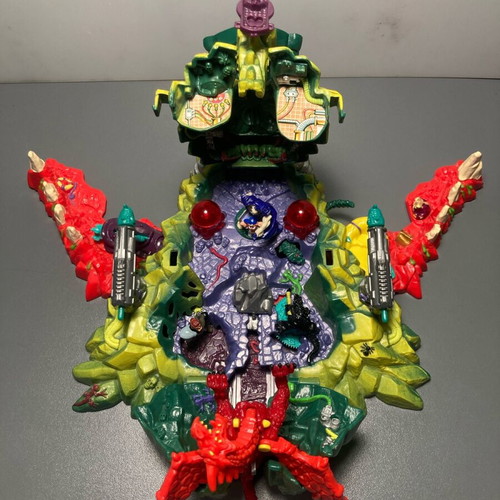Mighty Max Storms Dragon Island used collectible set with original box