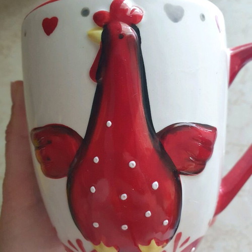 Mug with rooster like new