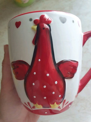 Mug with rooster like new
