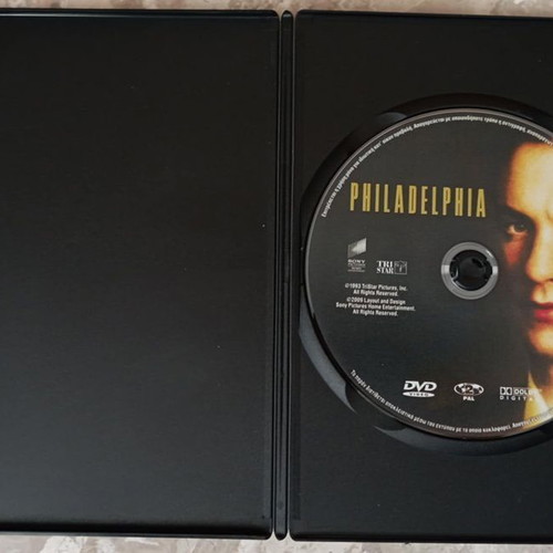 Philadelphia DVD like new, Greek edition with Greek subtitles