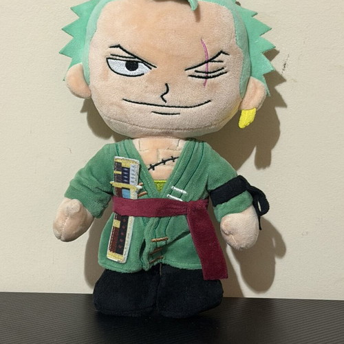 One Piece Zoro plush toy used, good condition