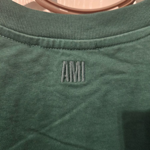 Ami T-shirt new, green, size M