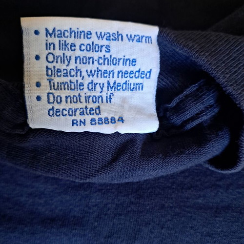 Collectible cotton T-shirt USA, size L, blue