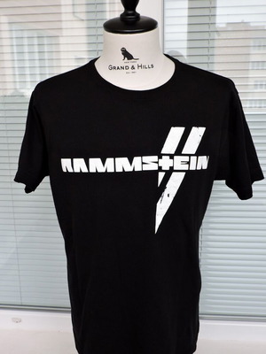 Rammstein Kreuz Vintage T-Shirt size L like new, black and white