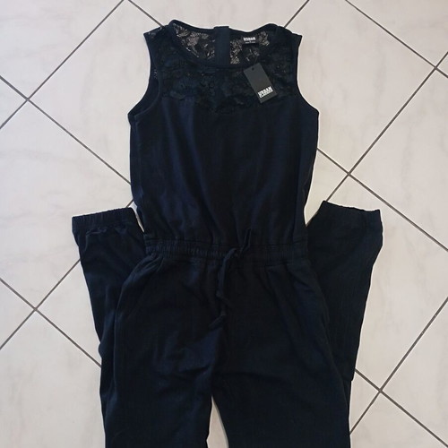 Urban Classics jumpsuit new, black, size S