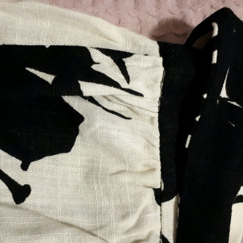 Zara long skirt new with ruffles and slit