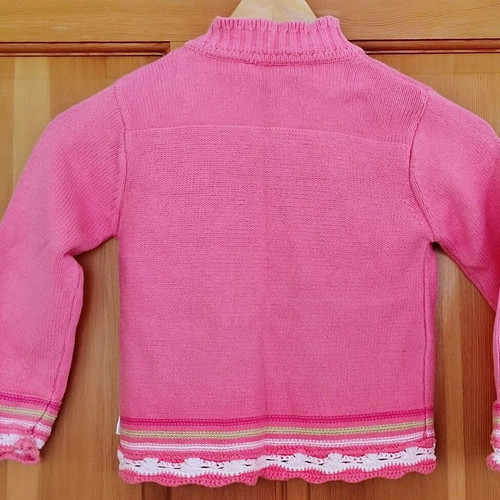 Strawberry Shortcake vintage cotton sweater for children 4-5 years