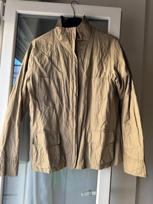 Beige outerwear like new, size M/L, 94% cotton