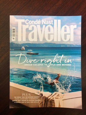 Conde Naste Traveller magazine like new, March 2023