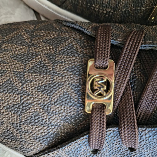 Michael Kors sneakers size 41 used, brown and gold