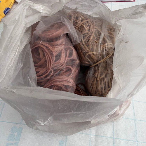 Packaging rubber bands new, pack