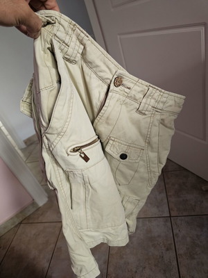 Pepe Jeans Bermuda shorts like new, size M, beige