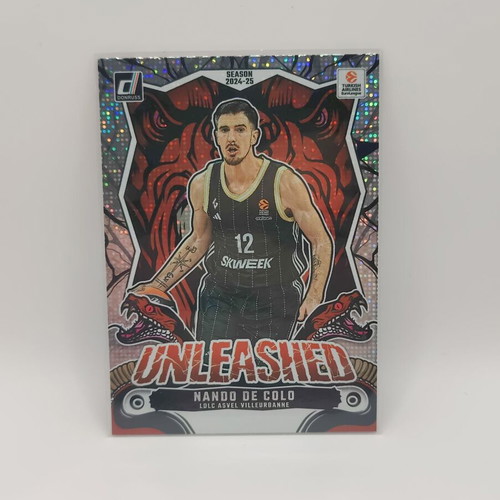Nando De Colo Unleashed Card 2024-25 Panini-Donruss EuroLeague new