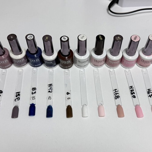 Brillbird nail gel colors new