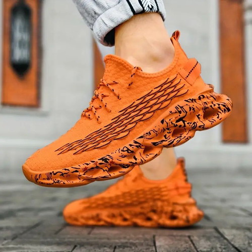 Shoes model 2026 sport size 44 new orange