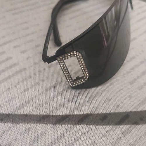 Dolce and Gabbana D&G Swarovski sunglasses used, black