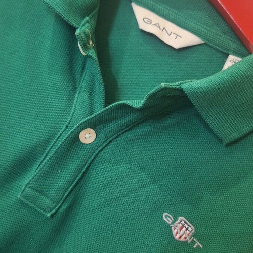 Gant kids long sleeve polo 128cm like new, green