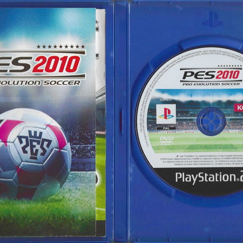 Pro Evolution Soccer 2010 PlayStation 2 like new