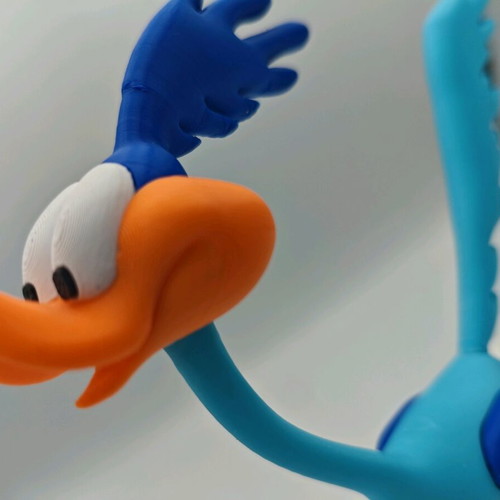 Wile E. Coyote & Road Runner figures new from 3d printer