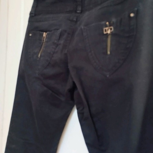 Bull and Bear slim fit pants black like new, size S