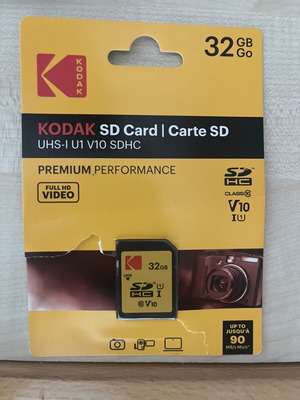Κάρτα μνήμης SD Kodak 32 GB καινούργια